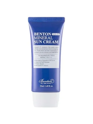 Benton Skin Fit Mineral Sun Cream SPF50+/PA++++ - ochranný minerální opalovací krém Levný