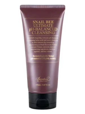 Benton Snail Bee Ultimate pH-Balanced cleansing - čistící pleťová pěna se šnečím extraktem a včelím jedem Must-Have