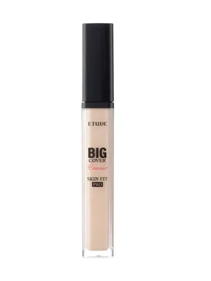 Nejprodávanější ETUDE HOUSE Big Cover Skin Fit Concealer PRO - tekutý korektor