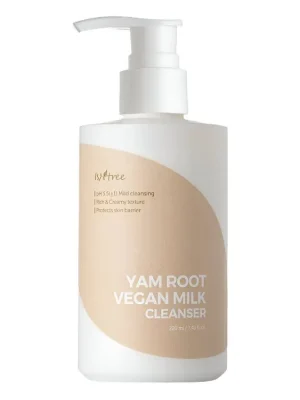 Isntree Yam Root Vegan Milk cleanser - hydratační odličovací mléko Nejprodávanější