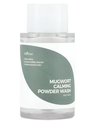Isntree Mugwort Calming Powder wash - Enzymatický pudr na čištění pleti s Pelyňkem Horká Nabídka