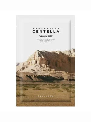 SKIN1004 Madagascar Centella Watergel sheet Ampoule mask - hydratační, zklidňující pleťová maska Hit Sezóny