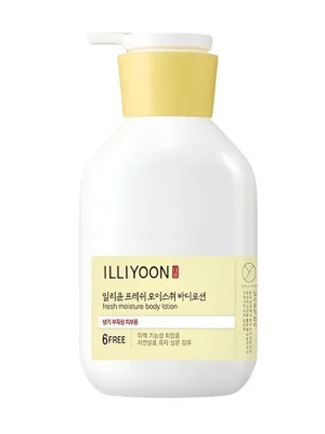 Rychlé Dodání Illiyoon fresh moisture body lotion - lehké, hydratační tělové mléko
