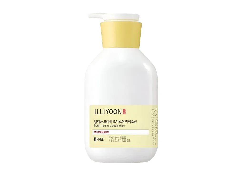 Rychlé Dodání Illiyoon fresh moisture body lotion - lehké, hydratační tělové mléko