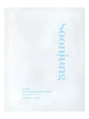 ETUDE HOUSE Soon Jung Sheet Mask Panthensoside - zklidňující pleťová maska s Panthenolem Ihned K Objednání
