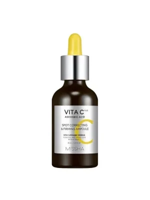 Poslední Šance Missha Vita C Plus Spot Correcting and Firming ampoule - rozjasňující sérum s vitamínem C