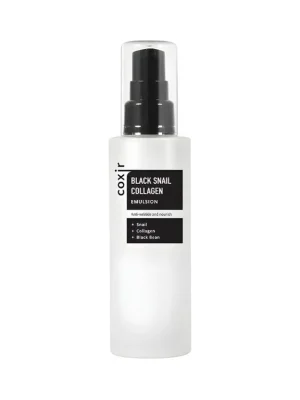 Sleva Coxir Black Snail Collagen Emulsion - Emulze proti vráskám s hlemýždím mucinem a kolagenem