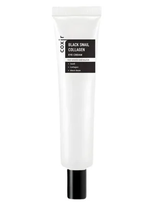 Sleva Coxir Black snail collagen eye cream - vyživující oční krém se šnečím mucinem a kolagenem