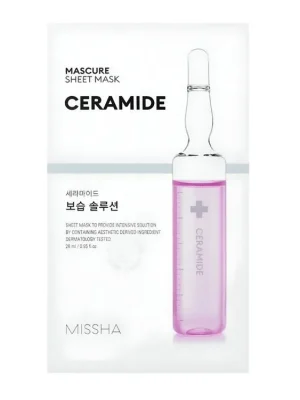 Missha Mascure sheet mask Ceramide - posilující plátýnková maska s Ceramidy Přímo Od Výrobce