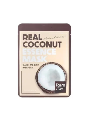 Real Coconut essence mask - vyživující pleťová maska s Kokosem Originální