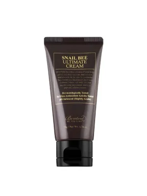 Benton Snail Bee Ultimate cream - omlazující pleťový krém s fermentovaným šnečím mucinem a včelím jedem Nejlepší Cena