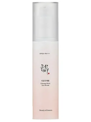 Ověřený Beauty of Joseon Ginseng Moist sun serum SPF50+/PA++++ - vyživující pleťové sérum s Ženšenem a ochranným faktorem