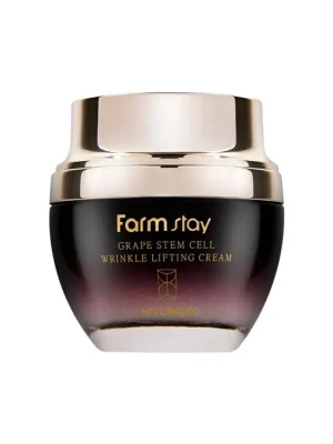 Farm Stay Grape Stem Cell Wrinkle lifting cream - výživný krém s liftingovým účinkem Vysoce Kvalitní