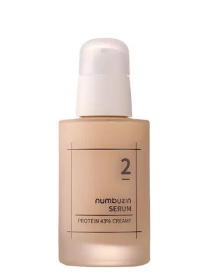 Numbuzin No.2 Protein 43% creamy serum - posilující sérum s Proteiny a Ceramidy Nejprodávanější