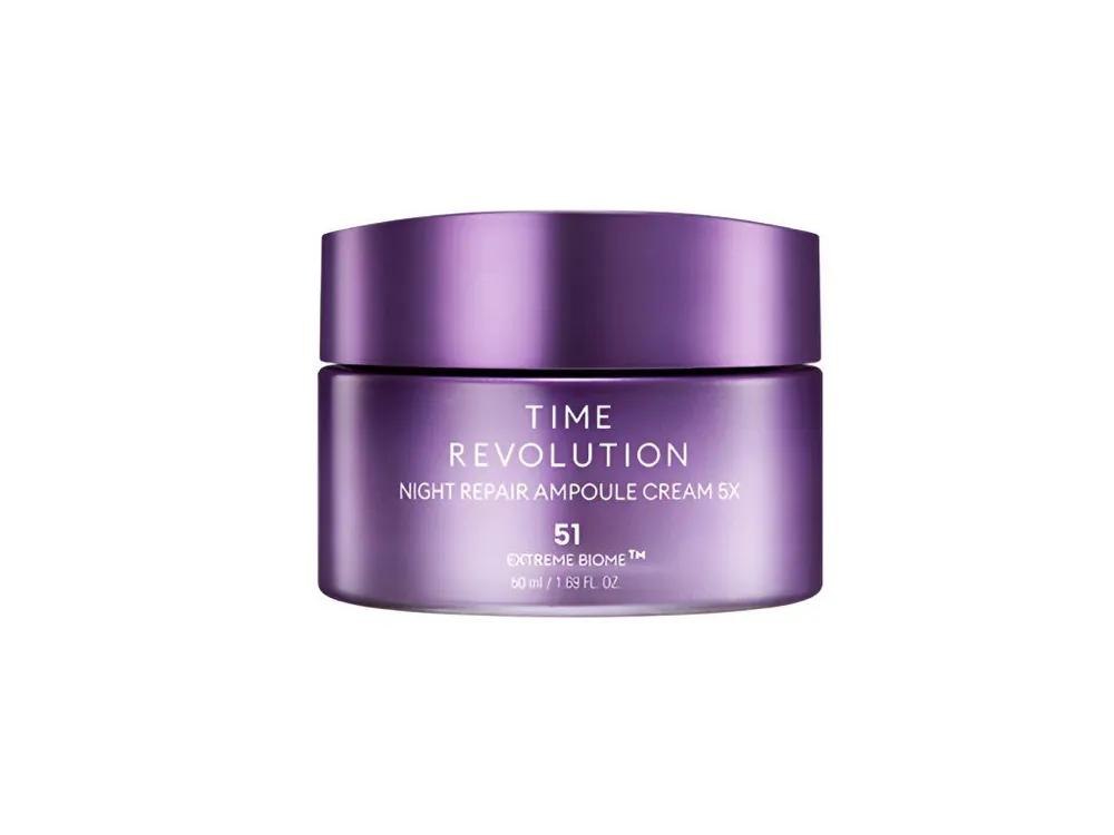 Nízká Cena Missha Time Revolution Night Repair Ampoule cream 5X - noční krém s intenzivním účinkem proti stárnutí pleti