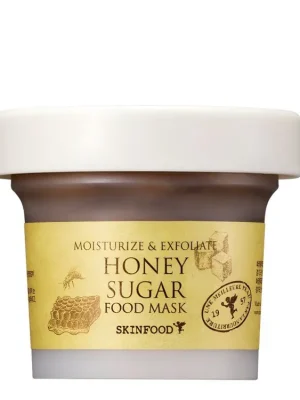 Speciální Cena Skinfood Food Mask Honey sugar - hydratační pleťová maska s exfoliačním účinkem a výtažkem z Medu