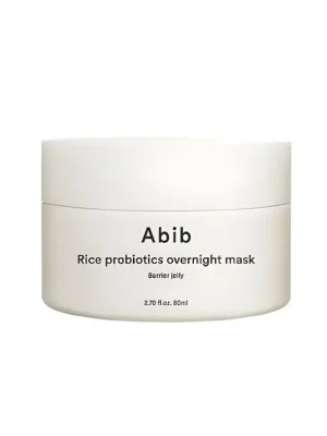 Ihned K Objednání Abib Rice Probiotics Overnight Mask Barrier Jelly - lehká gelová obnovující smývající maska s Probiotiky