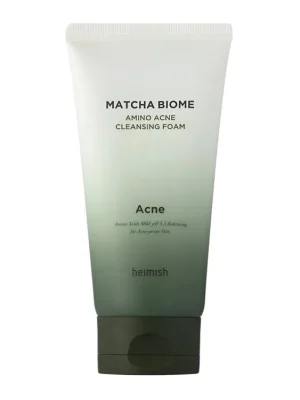 Heimish Matcha Biome Amino Acne cleansing foam - jemná čistící pěna pro problematickou pleť Levný