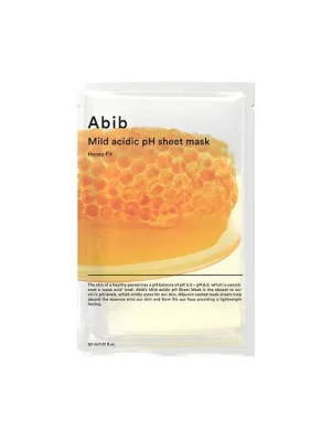 Bezpečná Platba Abib Mild Acidic pH Sheet mask Honey fit - posilující pleťová maska s medem
