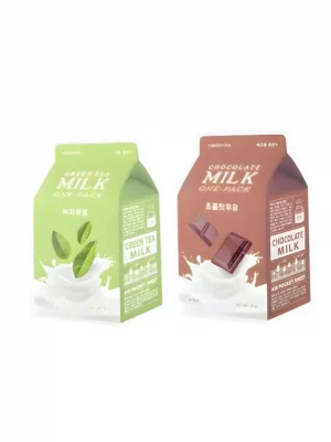 A´pieu Milk One pack face mask - plátýnková pleťová maska Levný