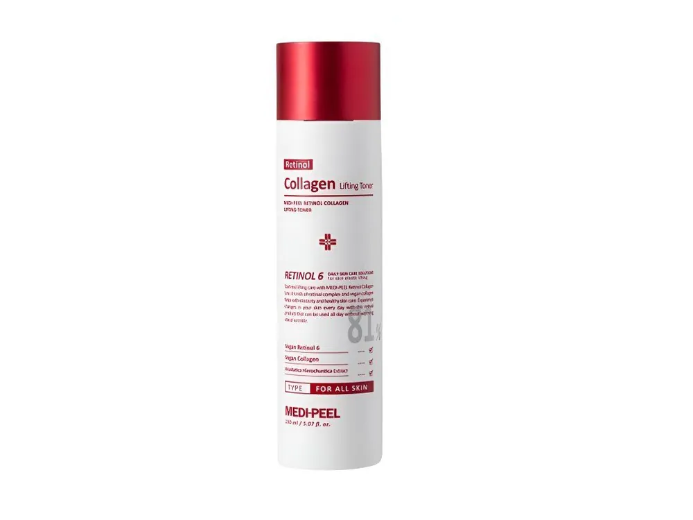 Medi-Peel Retinol Collagen Lifting toner - liftingový toner s Kolagenem Nová Kolekce
