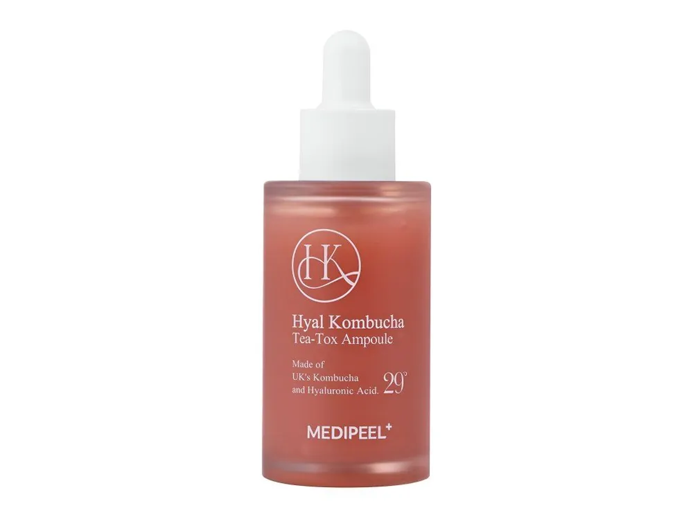 Omezená Nabídka Medi-Peel Hyal Kombucha Tea-Tox Ampoule - hydratační pleťové sérum s Kombuchou