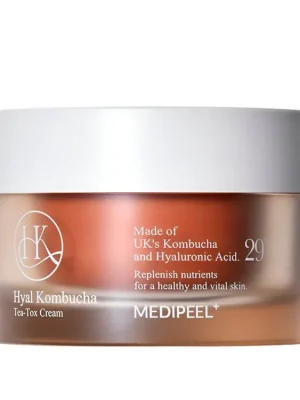 Medi-Peel Hyal Kombucha Tea-Tox cream - hydratační pleťový krém s Kombuchou Levný
