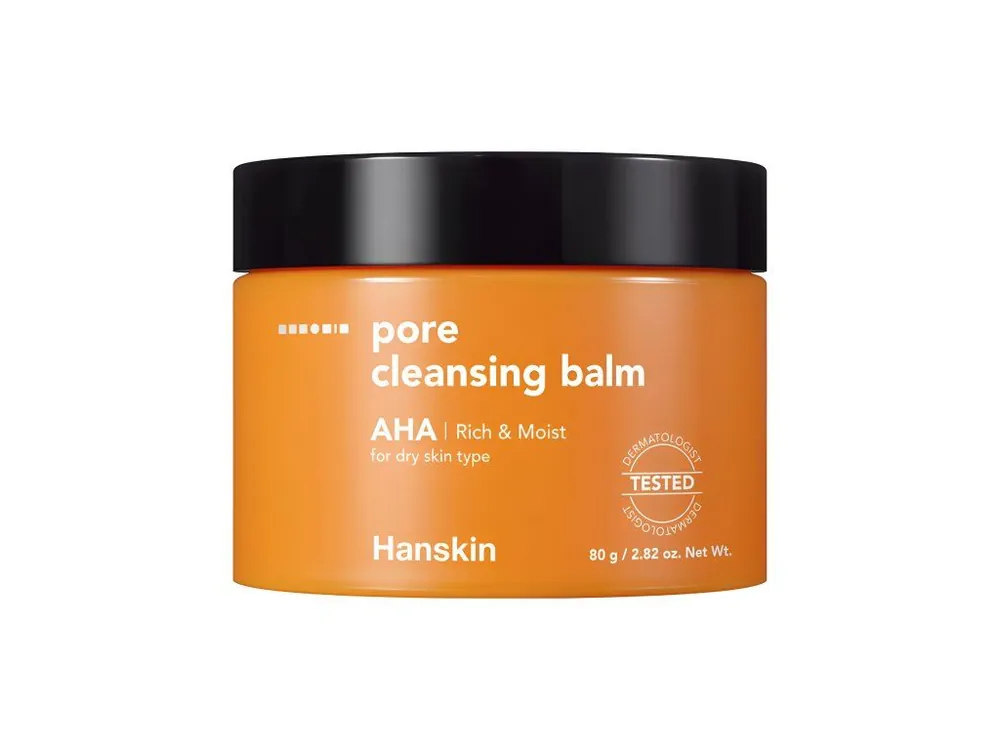 Hanskin Pore cleansing balm AHA Rich and Moist - čistící balzám pro suchou pleť Pouze Dnes