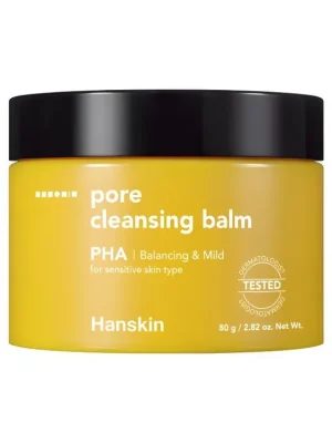 Hanskin Pore cleansing balm PHA Balancing and Mild - odličovací balzám pro citlivou pleť Sleva