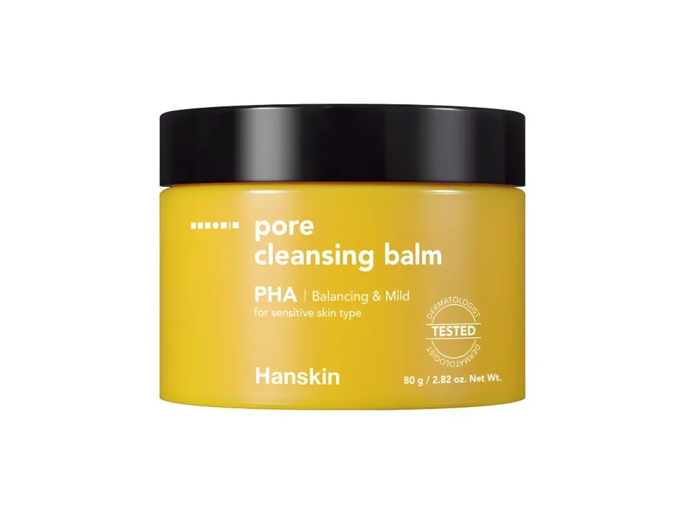 Hanskin Pore cleansing balm PHA Balancing and Mild - odličovací balzám pro citlivou pleť Sleva