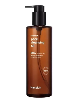 Hanskin Pore cleansing Oil BHA - odličovací olej pro mastnou pleť Vrácení Zdarma