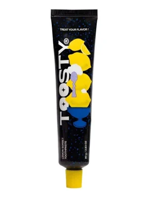 Toosty Lemon Sorbet Toothpaste - bělící zubní pasta s příchutí citrónového sorbetu Zlevněný