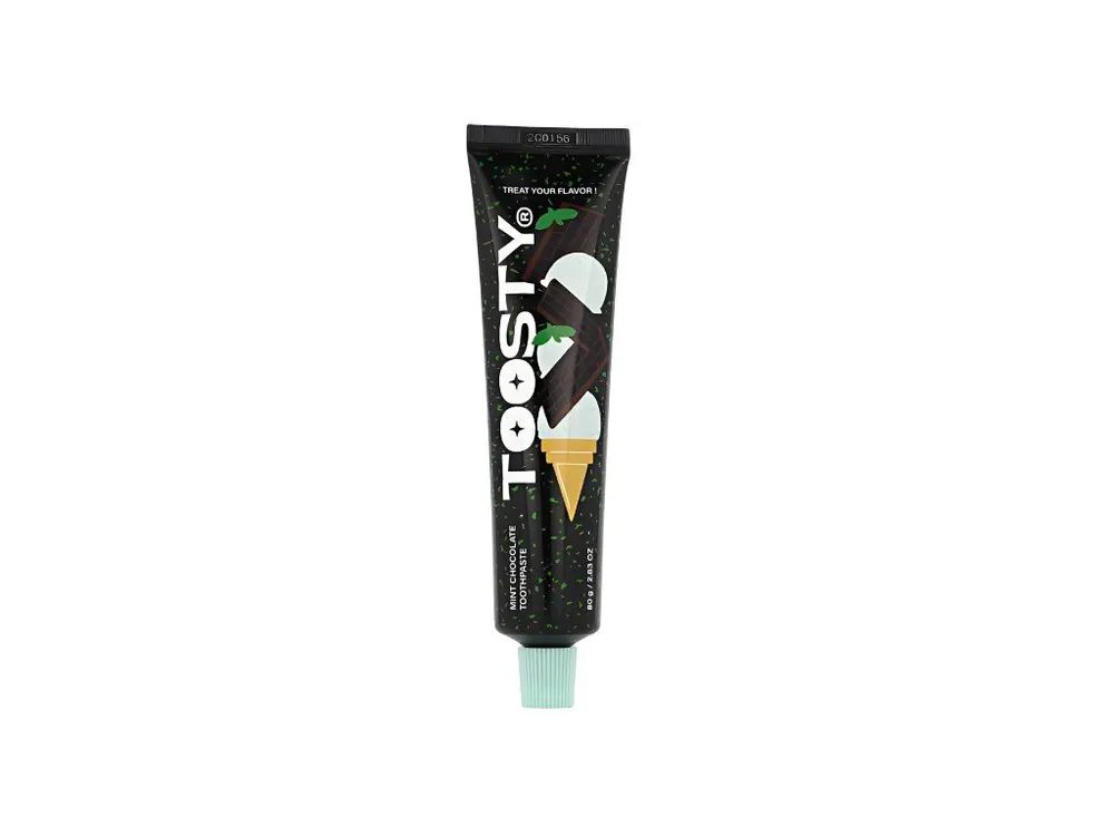 Toosty Mint Chocolate Toothpaste - bělící zubní pasta s příchutí máty a čokolády Hit Sezóny
