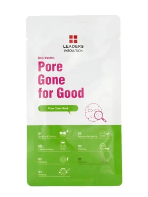 Leaders Insolution Pore Gone For Good pore care mask - pleťová maska regulující tvorbu kožního mazu Ověřený