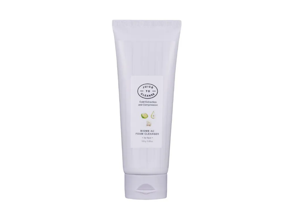 Juice to Cleanse Biome AC Foam Cleanser - čistící pěna na obličej s Probiotiky Hit Sezóny