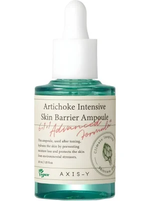 Axis-Y Artichoke Intensive Skin Barrier Ampoule - zklidňující pleťové sérum s extraktem z Artyčoku Akční Nabídka