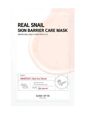 Levný Some By Mi Real Snail Skin Barrier care mask - regenerační plátýnková maska se šnečím Mucinem