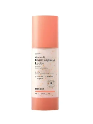 Hanskin Vitamin C Glow Capsule Lotion - pleťová emulze s rozjasňujícími kapslemi s vitamínem C Nejprodávanější