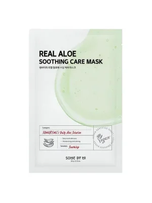 Víkendová Akce Some By Mi Real Aloe Soothing Care Mask Aloe - zklidňující plátýnková maska s Aloe Vera