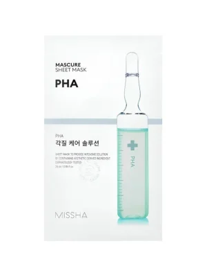 Missha Mascure sheet mask PHA - plátýnková maska s exfoliačním efektem Top Prodej