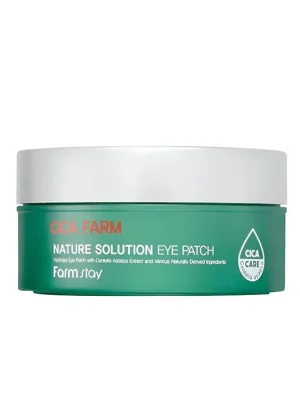 Nová Kolekce Farm Stay Cica Farm nature solution Eye patch - hydrogelové polštářky pod oči s Pupečníkem Asijským