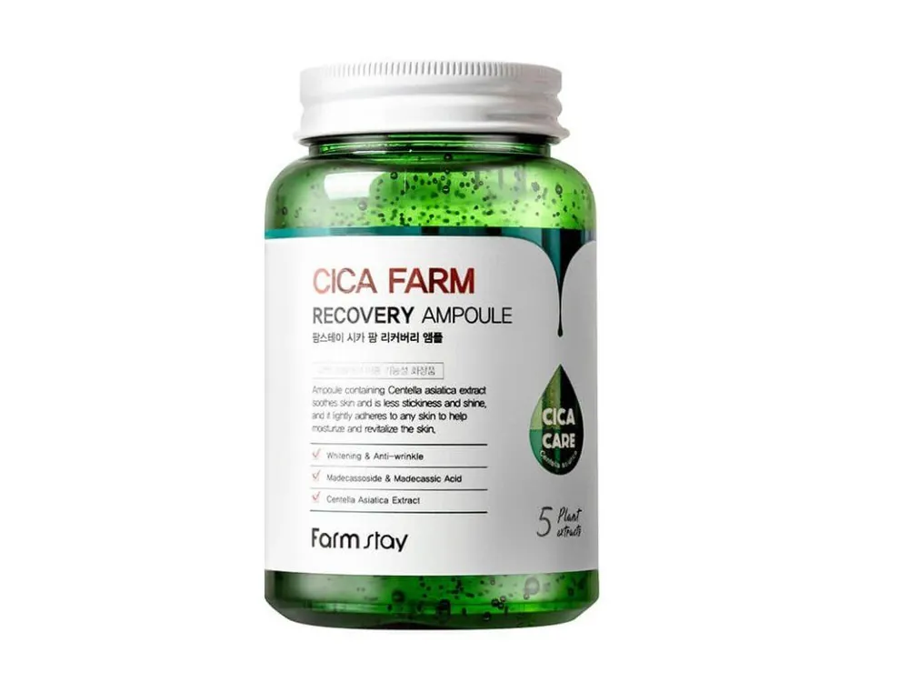 Farm Stay Cica Farm Recovery Ampoule - hydratační pleťová ampule se zklidňujícím účinkem Super Cena