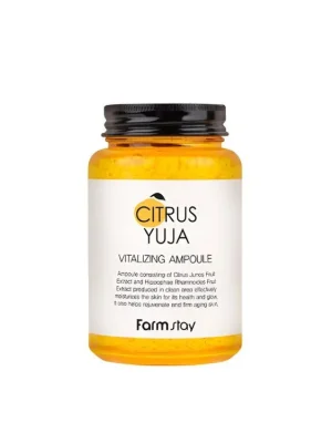 Pouze Dnes Farm Stay Citrus Yuja Vitalizing Ampoule - rozjasňující pleťová ampule