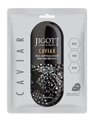 Speciální Cena Jigott Real Ampoule Mask Caviar - liftingová pleťová maska s Kaviárem