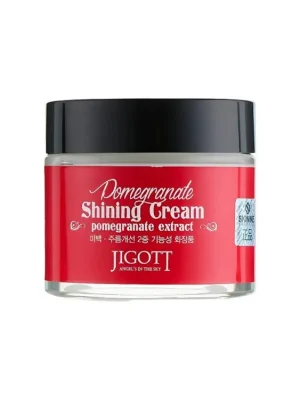 Jigott Pomegranate shining cream - rozjasňující pleťový krém s extraktem z Granátového jablka Aktuální