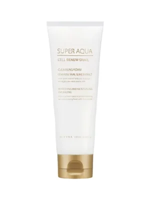Missha Super Aqua Cell Renew Snail cleansing foam - pěstící čistící pěna s obsahem filtrátu šnečího sekretu Nejlepší Volba