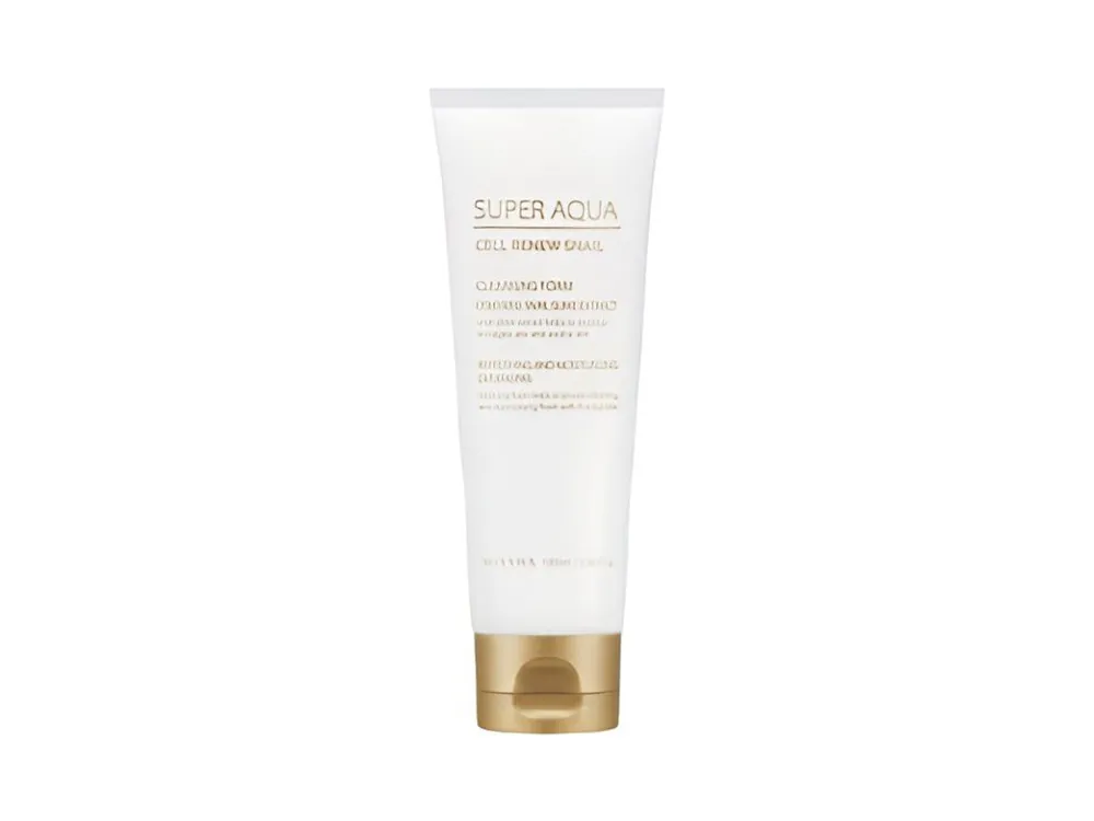 Missha Super Aqua Cell Renew Snail cleansing foam - pěstící čistící pěna s obsahem filtrátu šnečího sekretu Nejlepší Volba