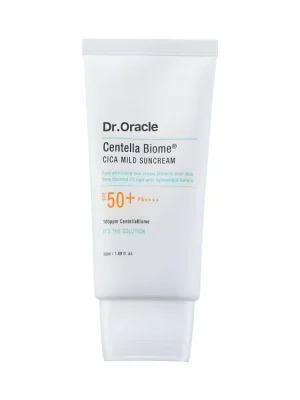 Dr. Oracle Centella Biome Cica Mild Suncream SPF50+/PA++++ - zklidňující pleťový krém s ochranným faktorem Odeslání Ihned