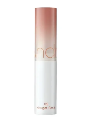 Must-Have Rom&nd Glasting Melting balm Nougat Sand - vyživující tónovaný balzám na rty