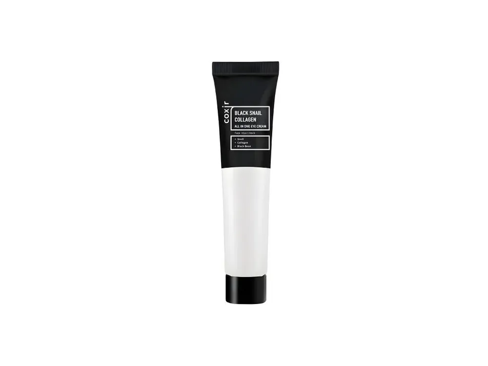 Speciální Cena Coxir Black Snail Collagen All in One Eye cream - vyživující oční krém s Kolagenem
